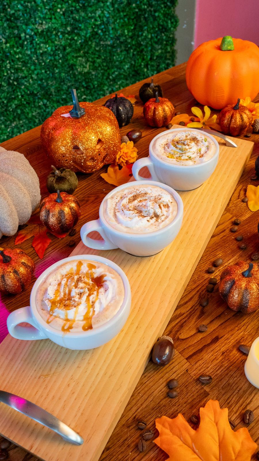 Trick or Treat Hot Coffee Flight
